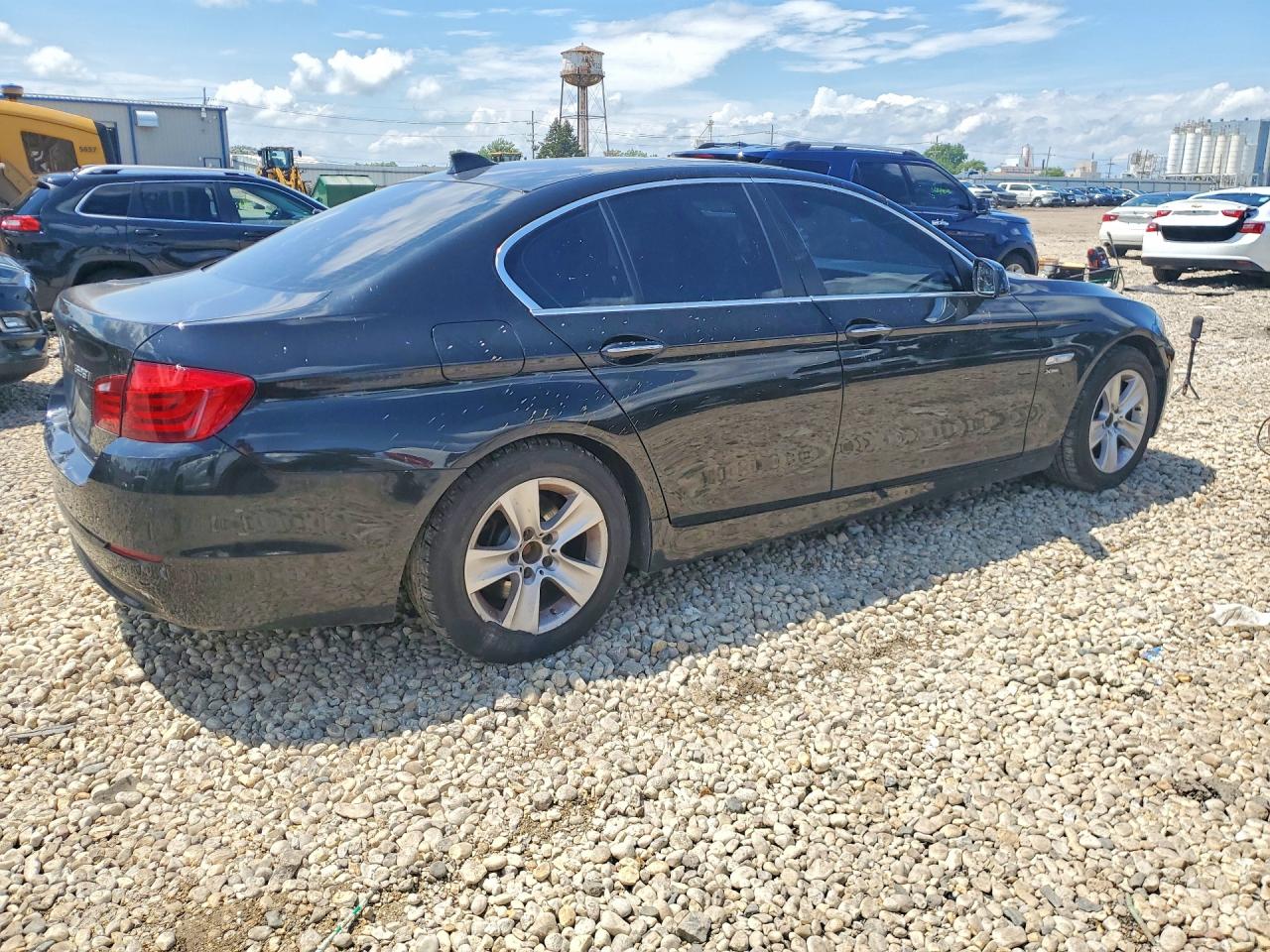 2012 Bmw 528 Xi Черный vin: WBAXH5C57CC595229