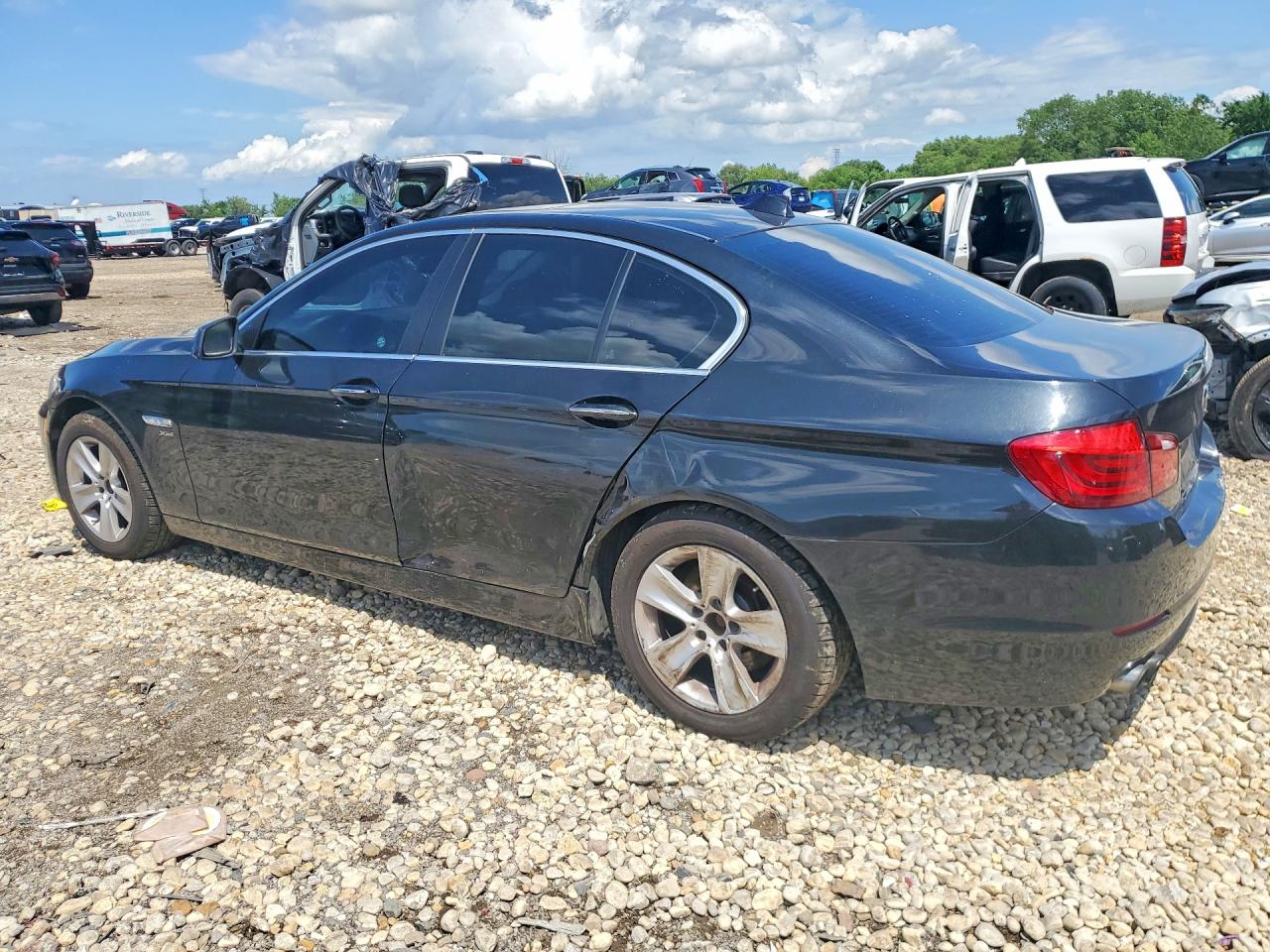 2012 Bmw 528 Xi Черный vin: WBAXH5C57CC595229