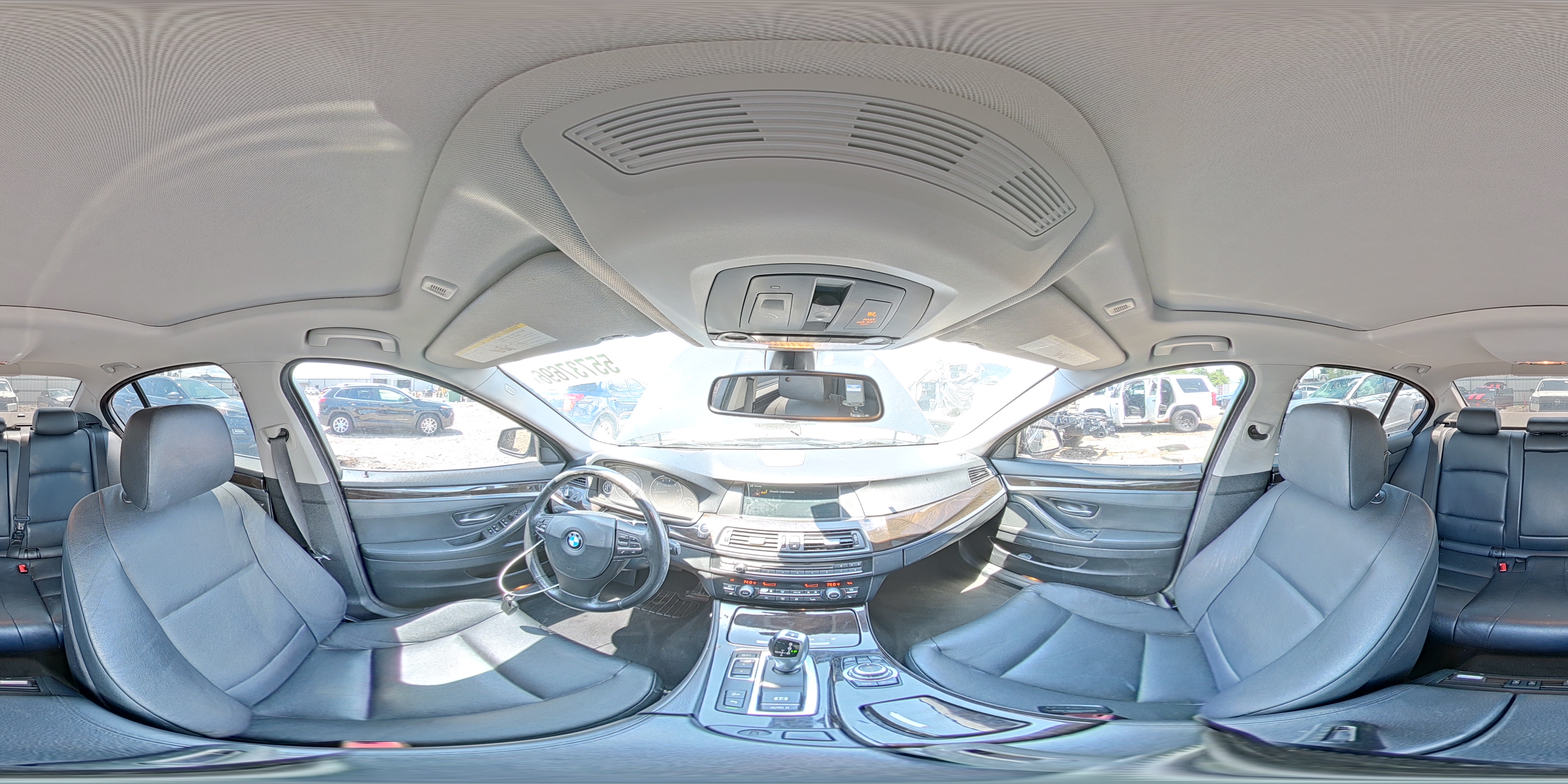 2012 Bmw 528 Xi Черный vin: WBAXH5C57CC595229