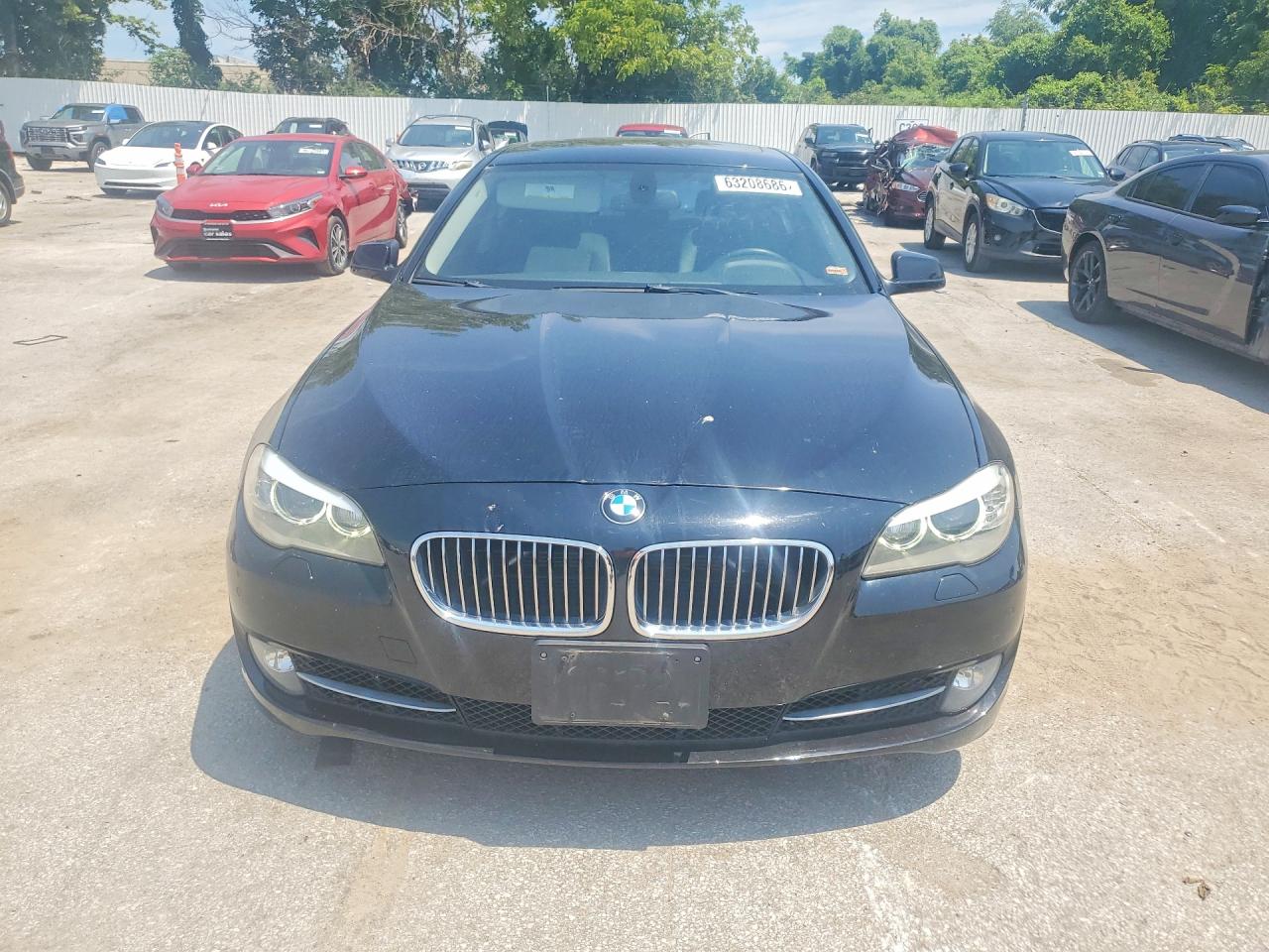 2012 Bmw 528 Xi Black vin: WBAXH5C57CDW09608
