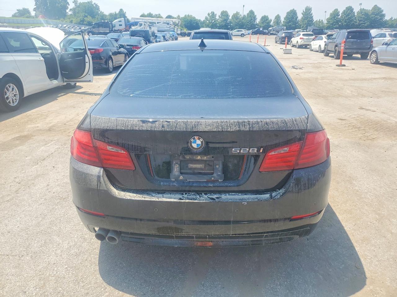 2012 Bmw 528 Xi Black vin: WBAXH5C57CDW09608