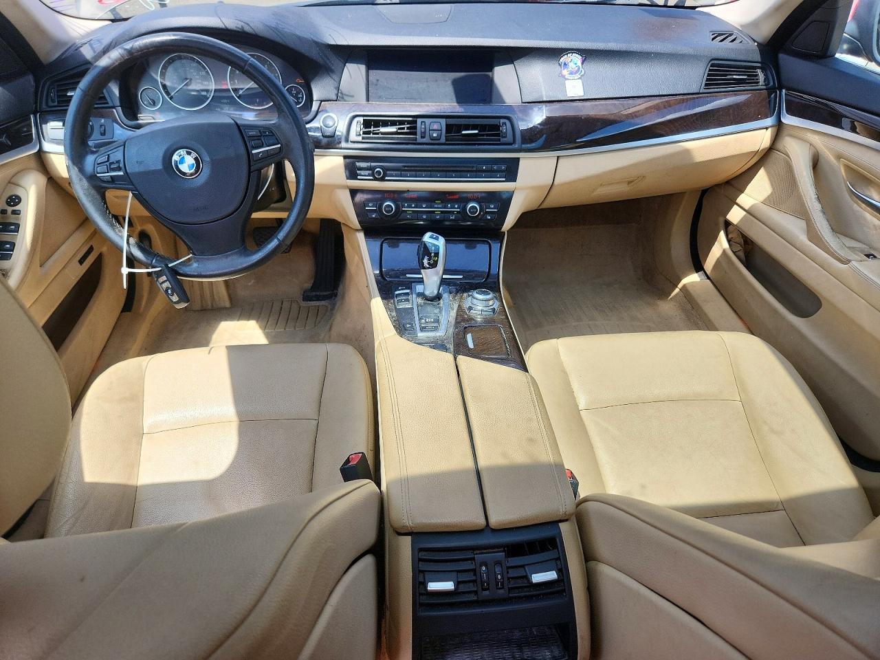 2013 Bmw 528 Xi Серый vin: WBAXH5C57DD111443