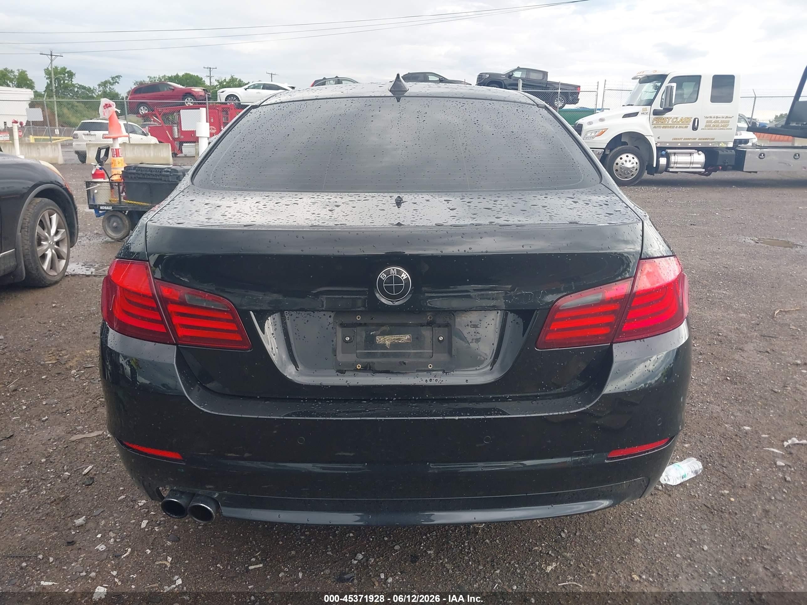 2013 Bmw 528i Xdrive Black vin: WBAXH5C57DD112477