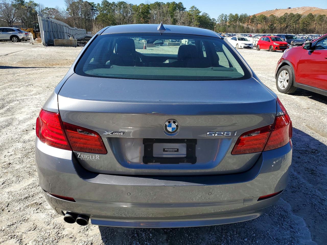 2013 Bmw 528 Xi Gray vin: WBAXH5C57DD114245