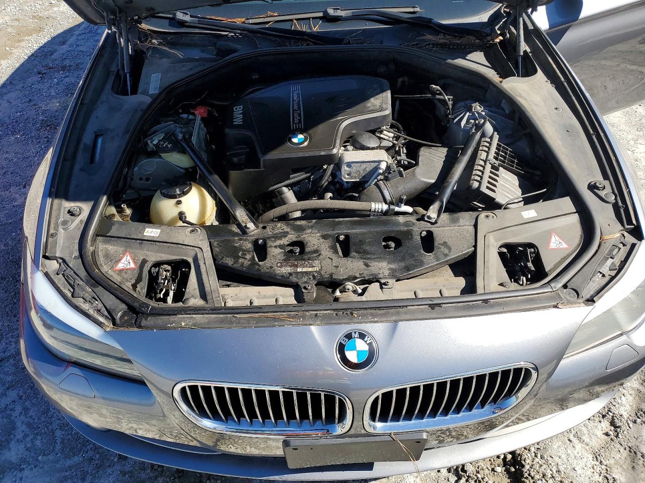 2013 Bmw 528 Xi Gray vin: WBAXH5C57DD114245