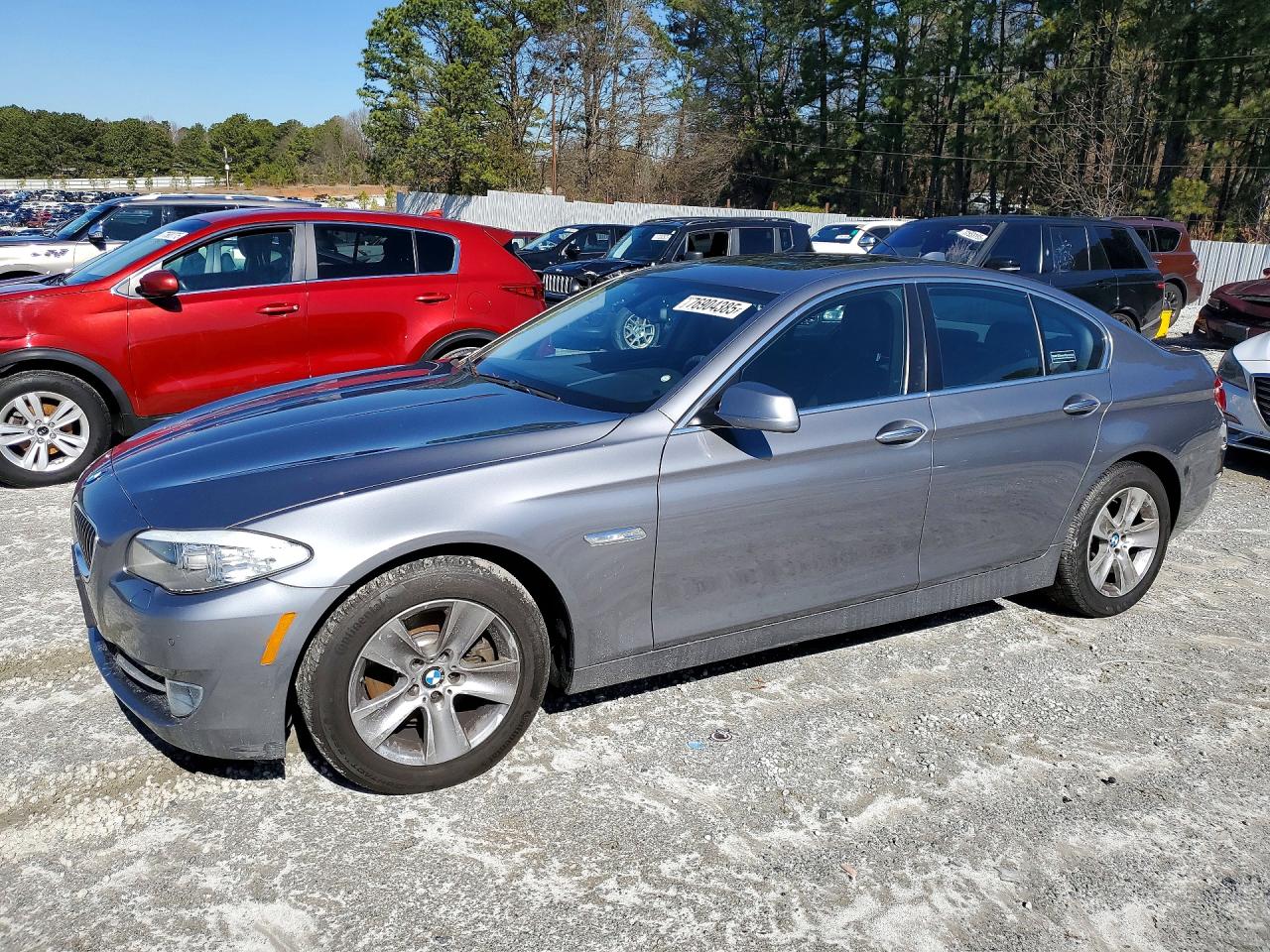 2013 Bmw 528 Xi Gray vin: WBAXH5C57DD114245