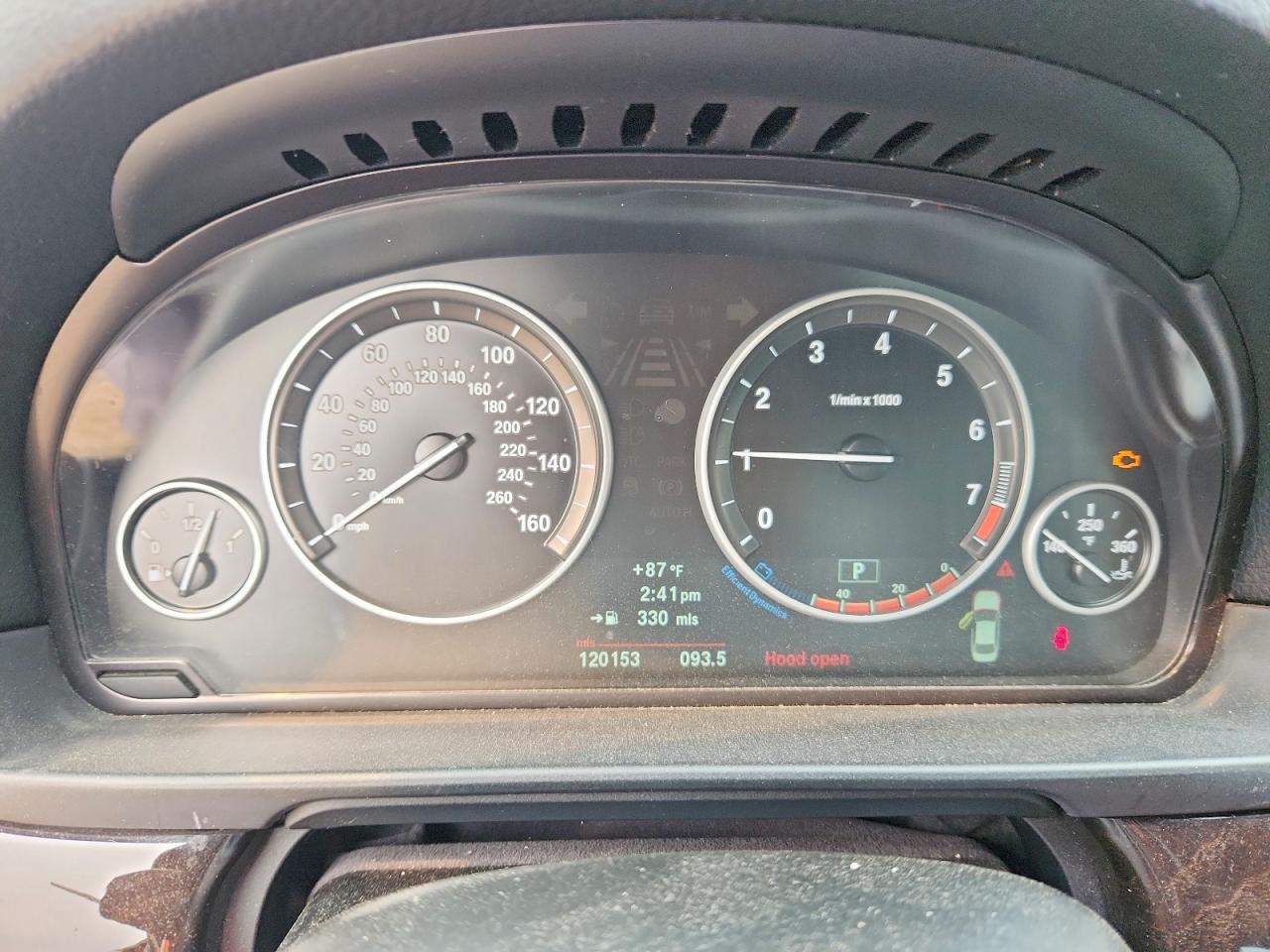 2013 Bmw 528 Xi Gray vin: WBAXH5C57DD114567