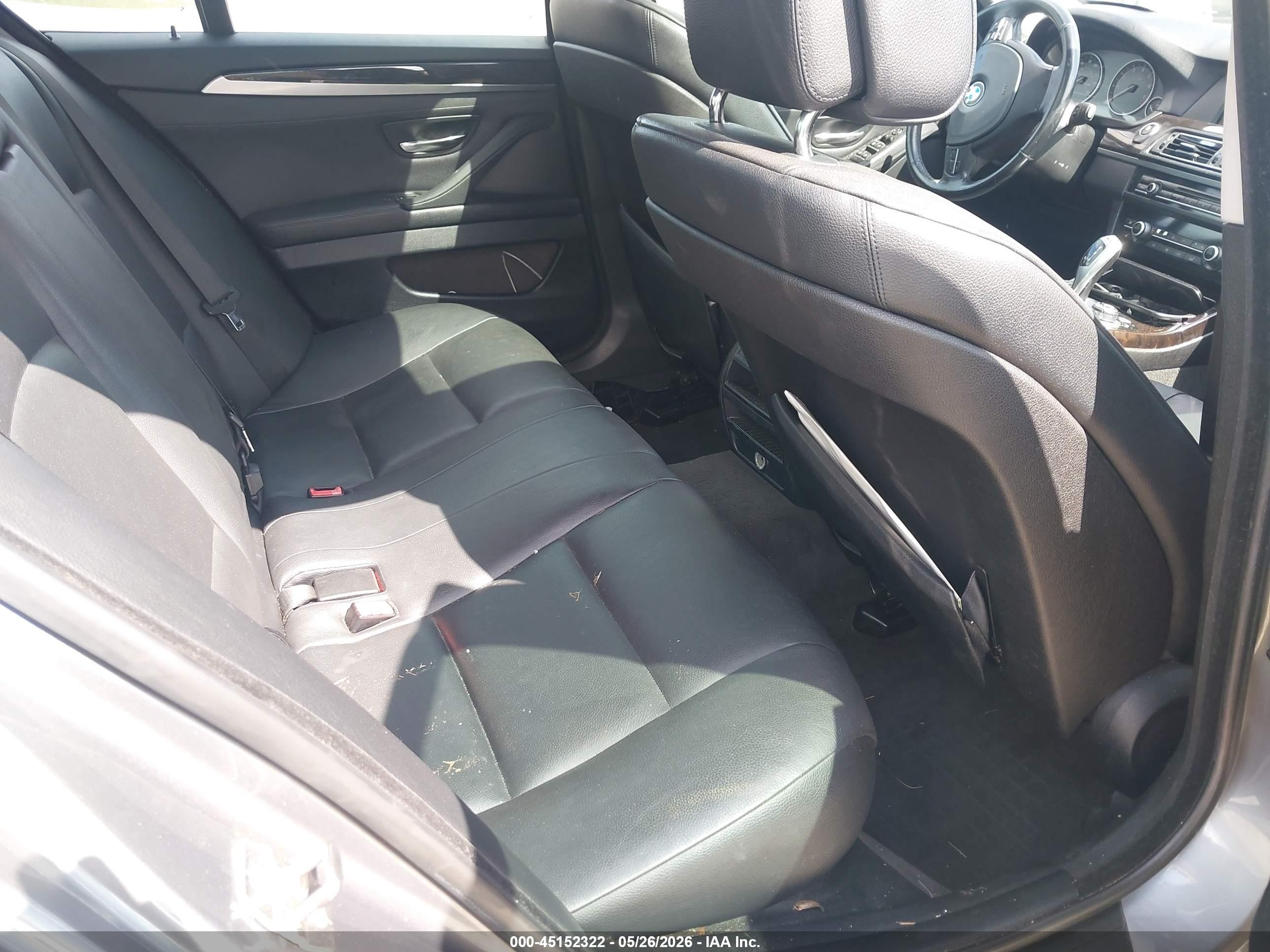 2013 Bmw 528i Xdrive Gray vin: WBAXH5C57DDW13000