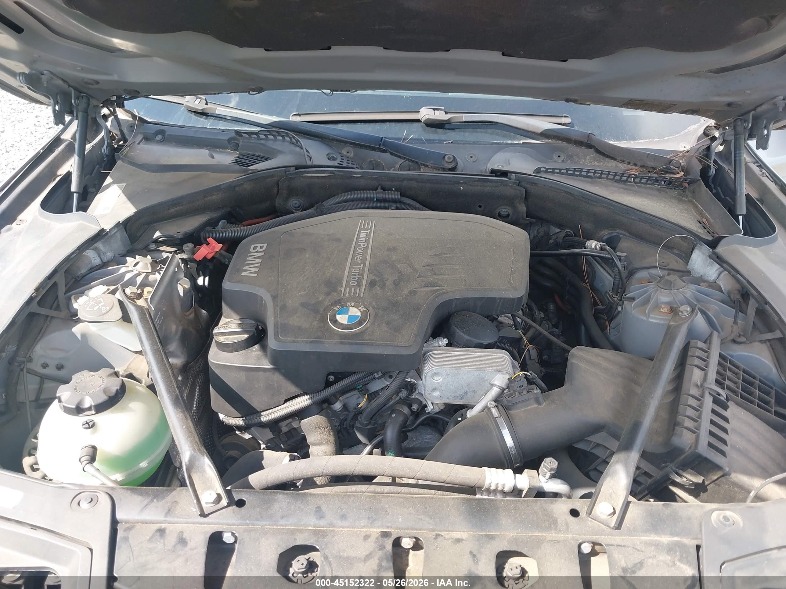 2013 Bmw 528i Xdrive Gray vin: WBAXH5C57DDW13000