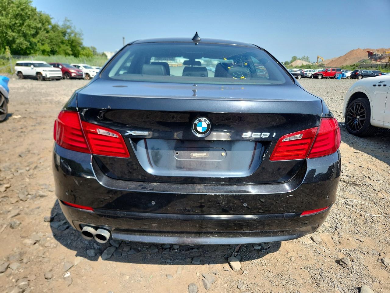 2013 Bmw 528 Xi Черный vin: WBAXH5C57DDW13238