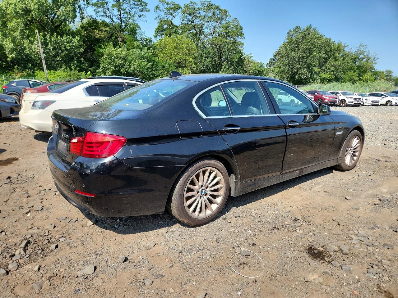 2013 Bmw 528 Xi Черный vin: WBAXH5C57DDW13238