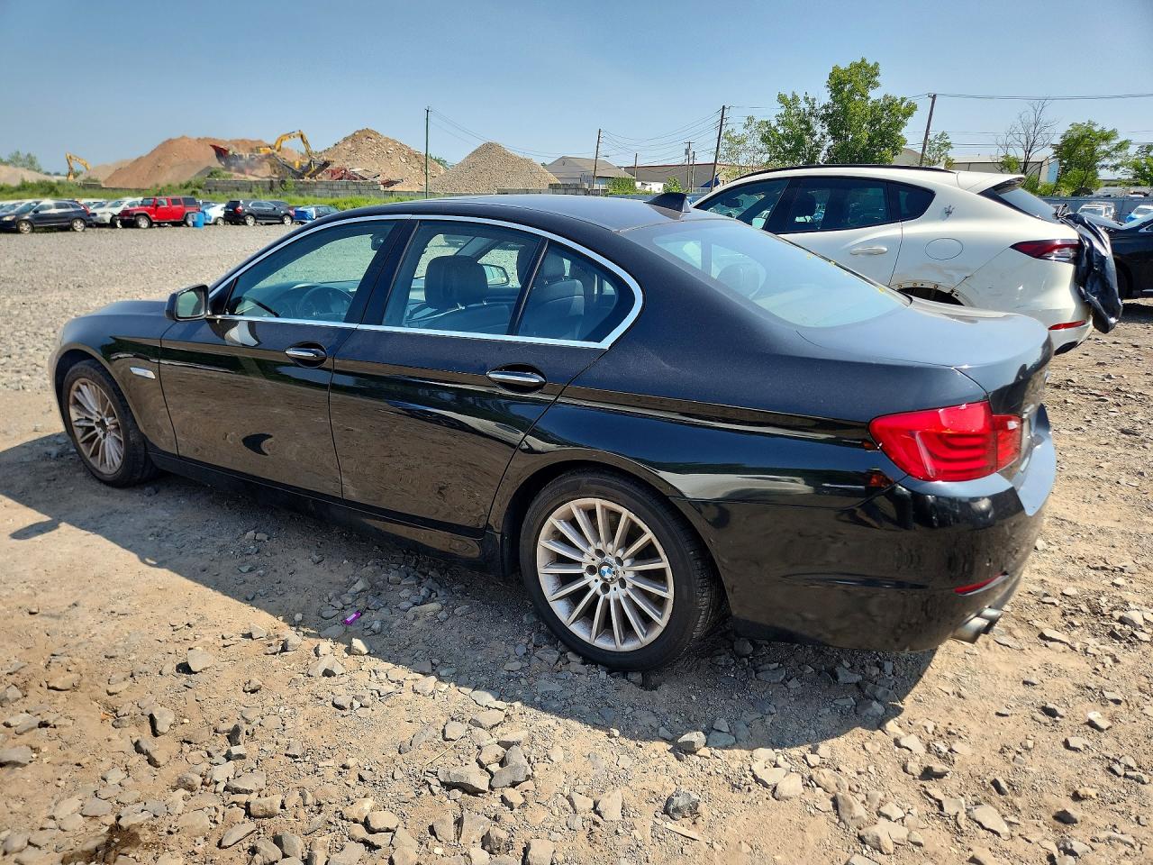 2013 Bmw 528 Xi Черный vin: WBAXH5C57DDW13238