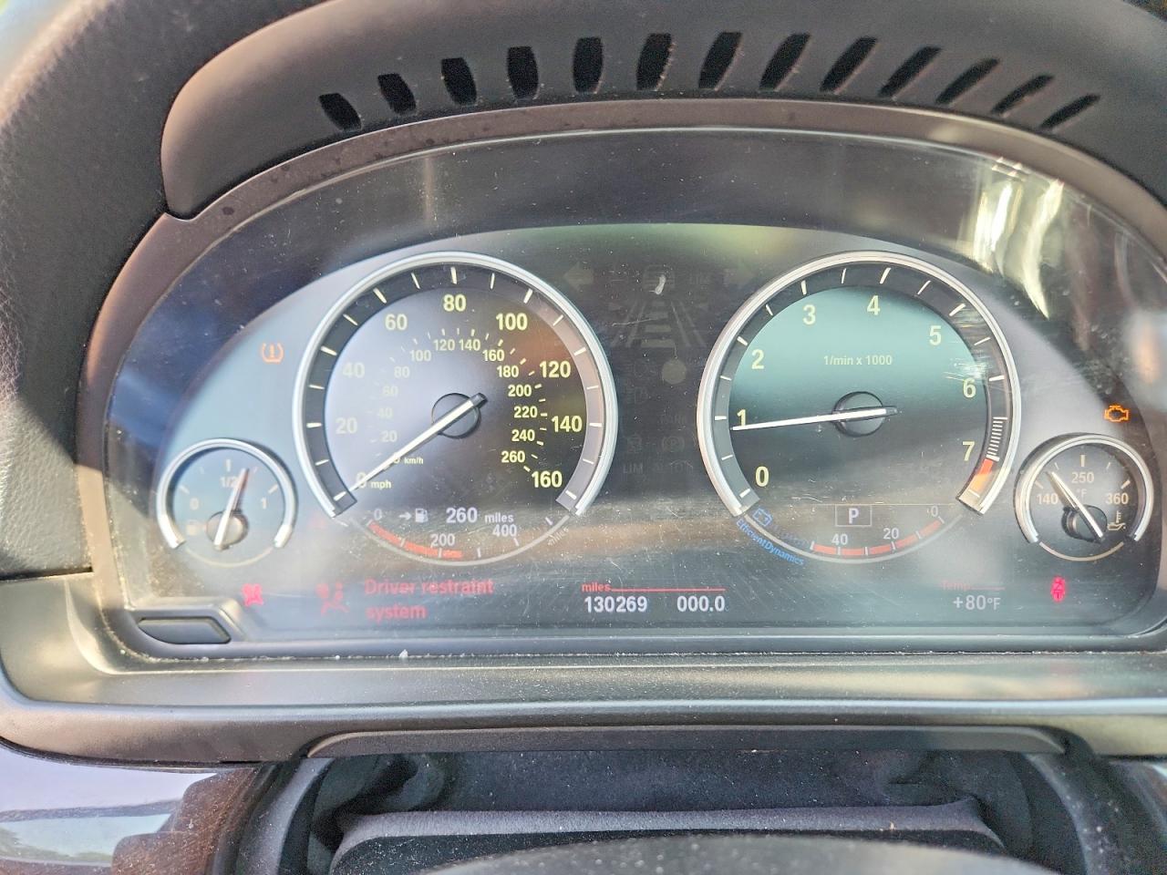2013 Bmw 528 Xi Черный vin: WBAXH5C57DDW13238