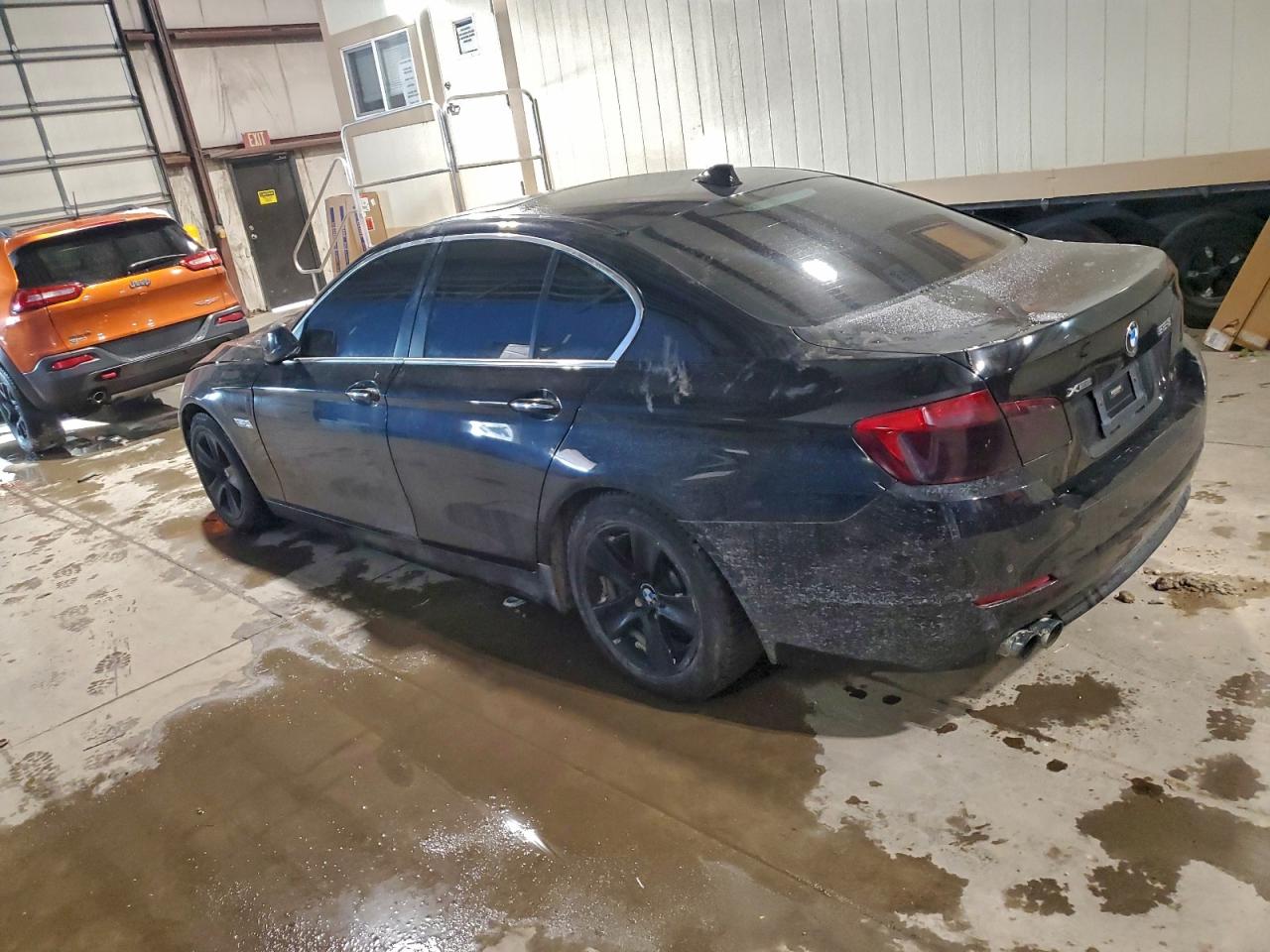 2013 Bmw 528 Xi Black vin: WBAXH5C57DDW15247