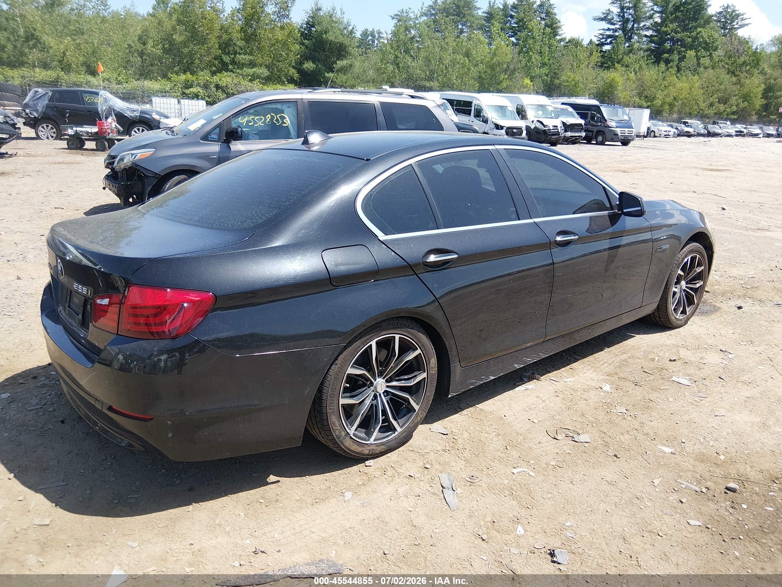 2013 Bmw 528i Xdrive Black vin: WBAXH5C57DDW16589