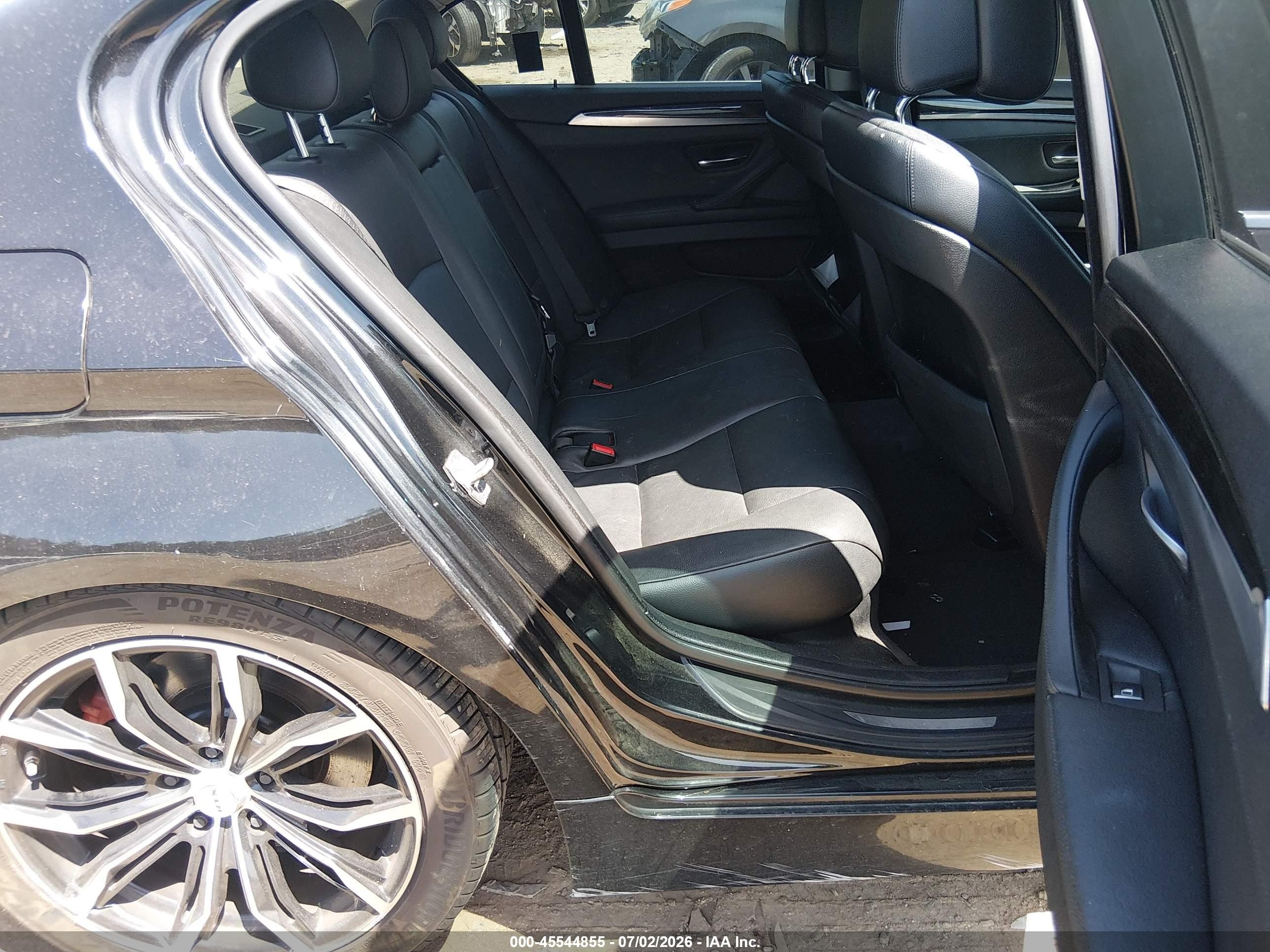 2013 Bmw 528i Xdrive Black vin: WBAXH5C57DDW16589