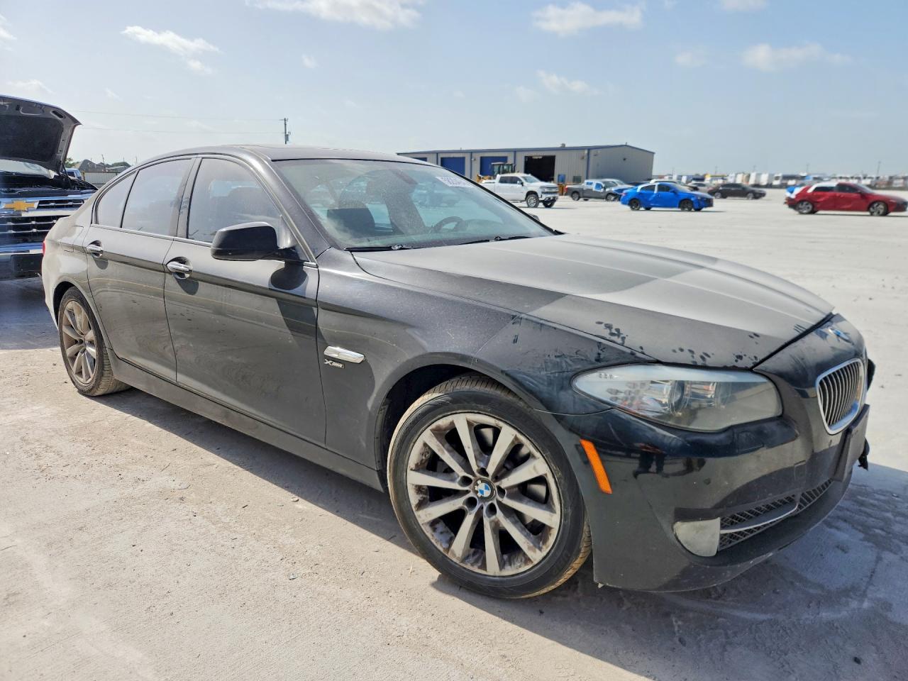 2012 Bmw 528 Xi Black vin: WBAXH5C58CDW02196