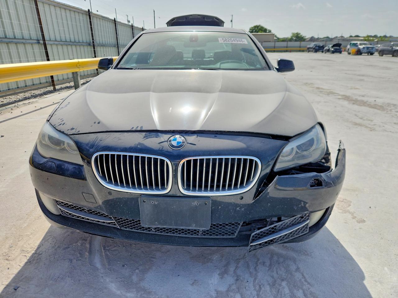 2012 Bmw 528 Xi Black vin: WBAXH5C58CDW02196