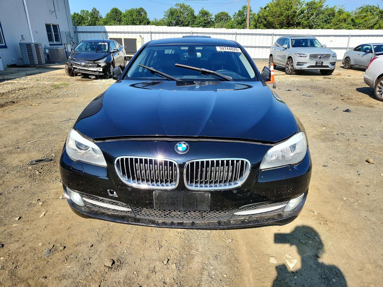 2012 Bmw 528 Xi Black vin: WBAXH5C58CDW03333