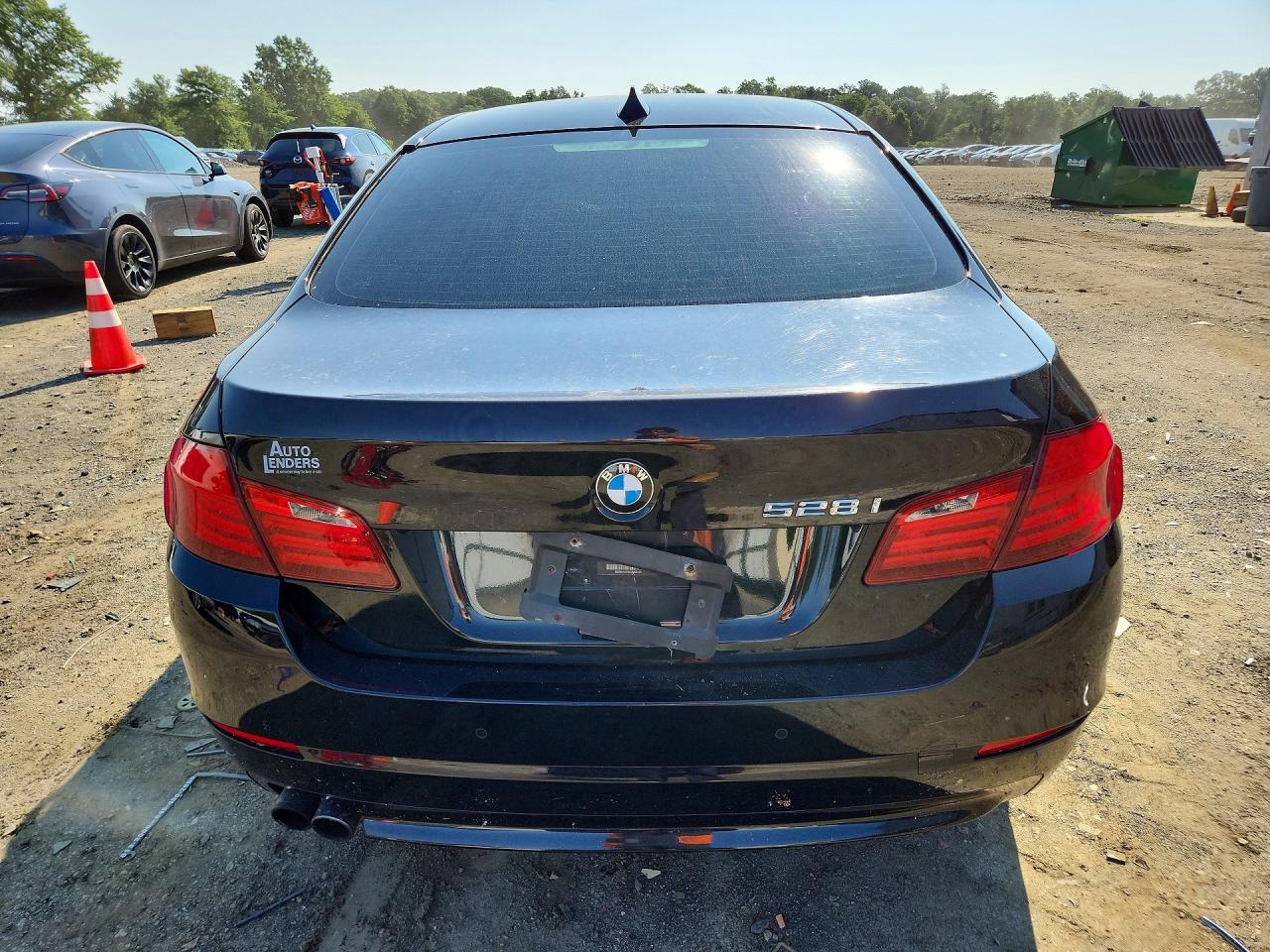 2012 Bmw 528 Xi Black vin: WBAXH5C58CDW03333