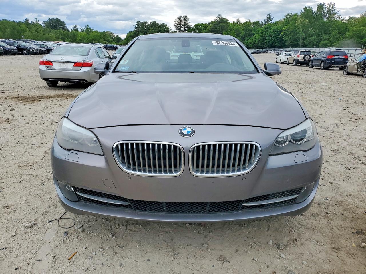 2012 Bmw 528 Xi Gray vin: WBAXH5C58CDW07978