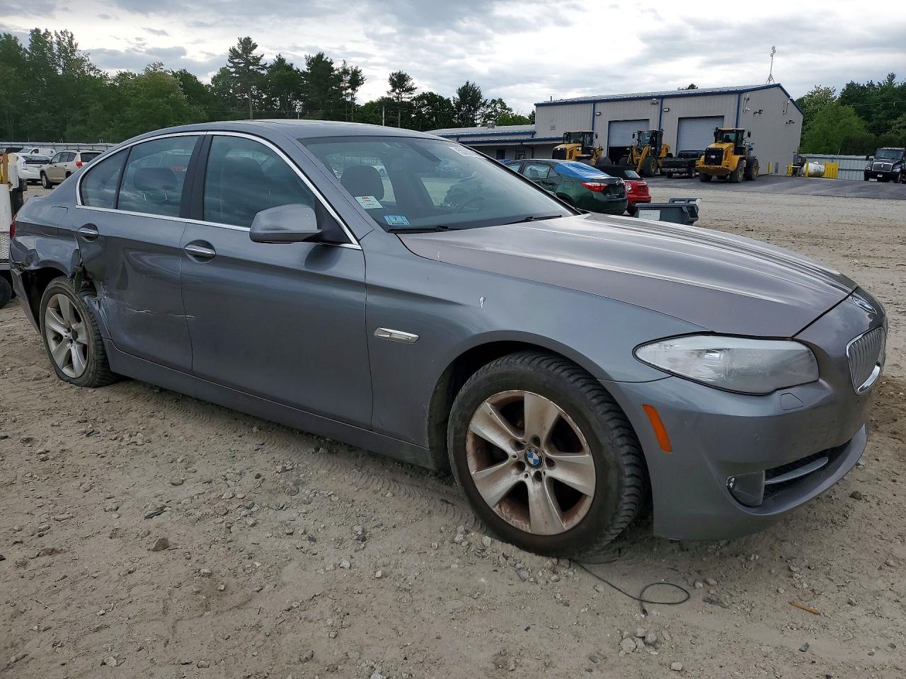 2012 Bmw 528 Xi Gray vin: WBAXH5C58CDW07978
