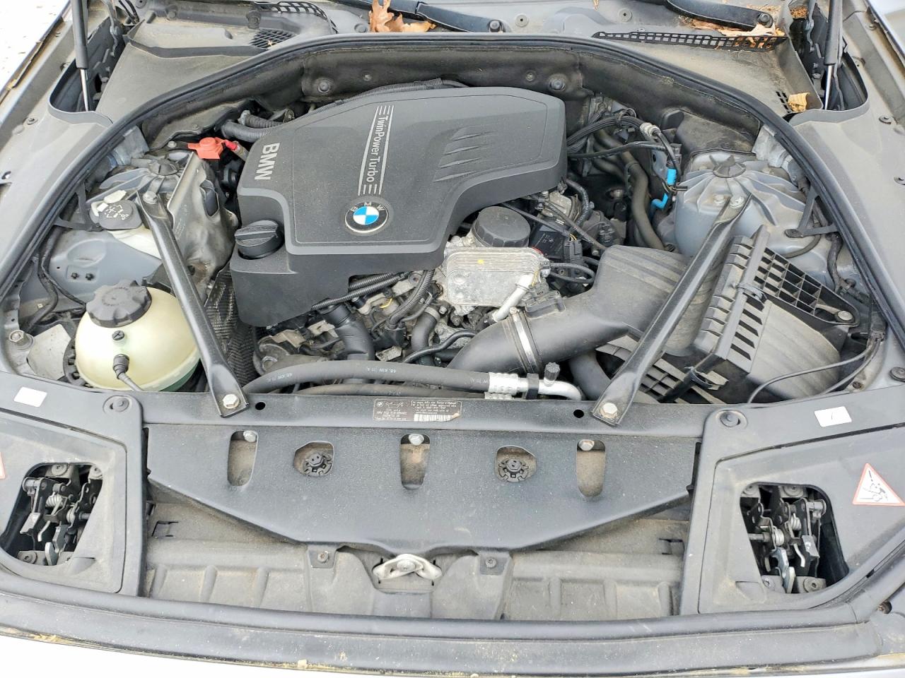 2012 Bmw 528 Xi Gray vin: WBAXH5C58CDW07978