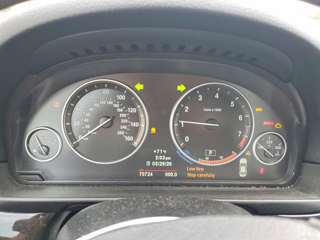 2012 Bmw 528 Xi Gray vin: WBAXH5C58CDW07978