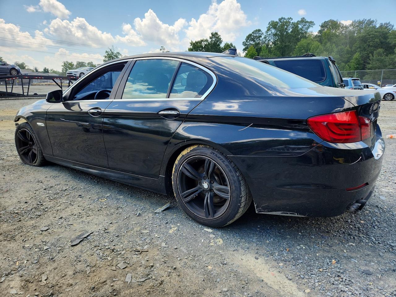 2012 Bmw 528 Xi Black vin: WBAXH5C58CDW11285