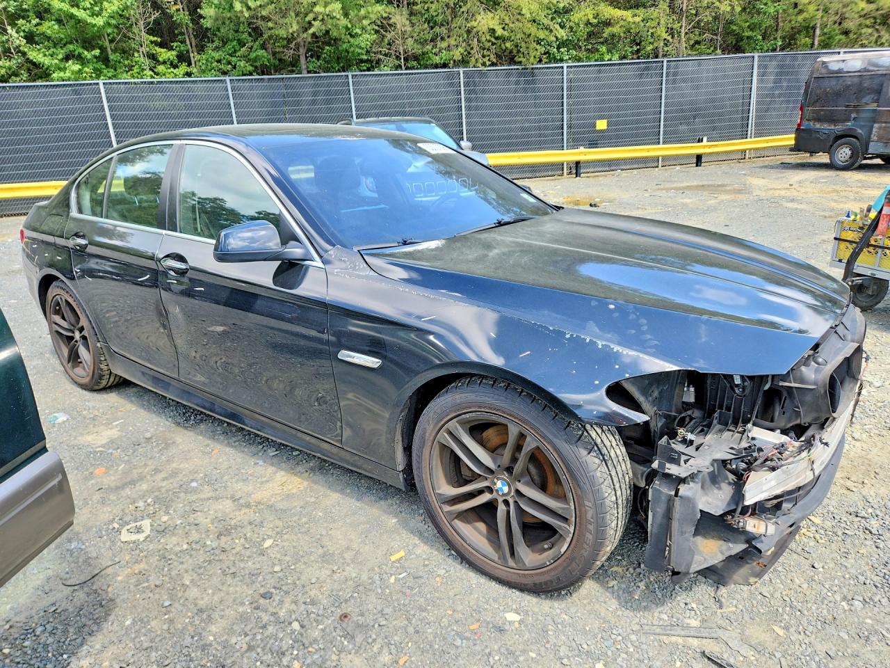 2012 Bmw 528 Xi Black vin: WBAXH5C58CDW11285