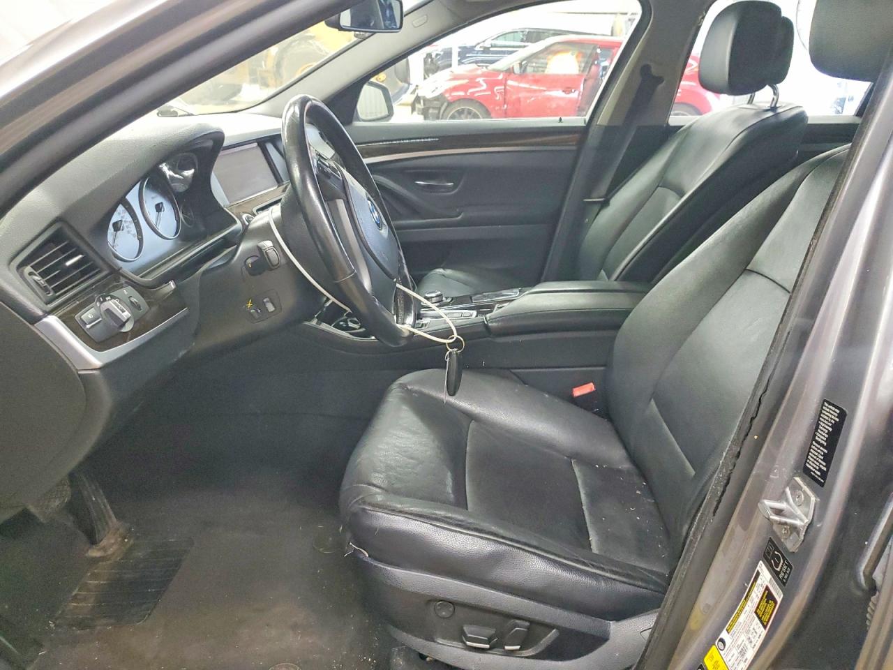 2013 Bmw 528 Xi Silver vin: WBAXH5C58DD108017