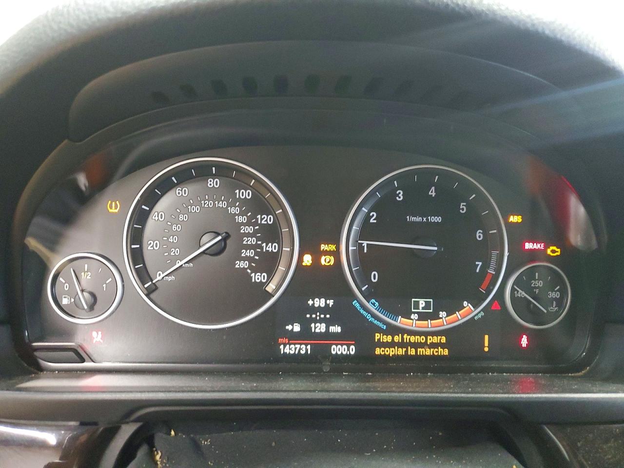 2013 Bmw 528 Xi Silver vin: WBAXH5C58DD108017