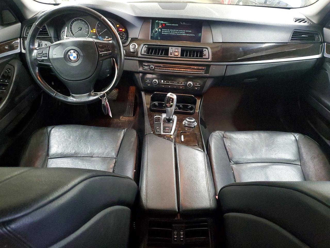 2013 Bmw 528 Xi Silver vin: WBAXH5C58DD108017