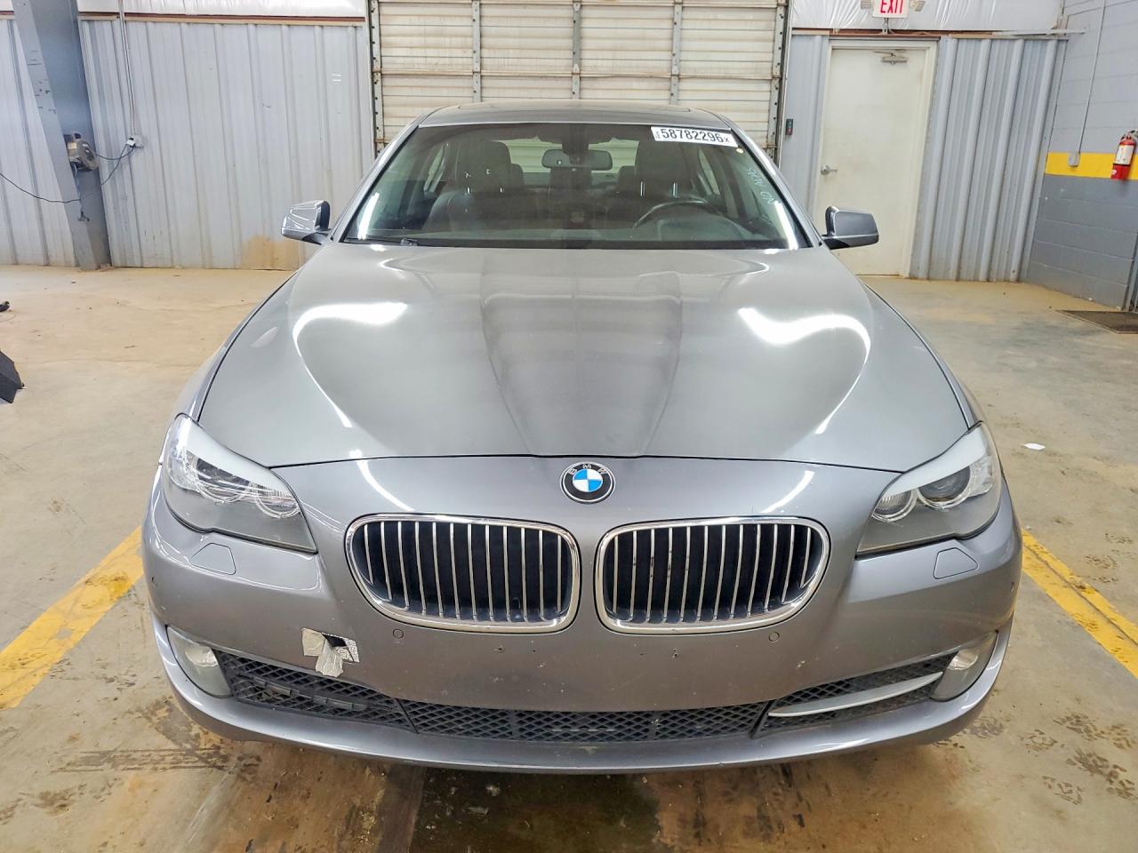 2013 Bmw 528 Xi Silver vin: WBAXH5C58DD108017