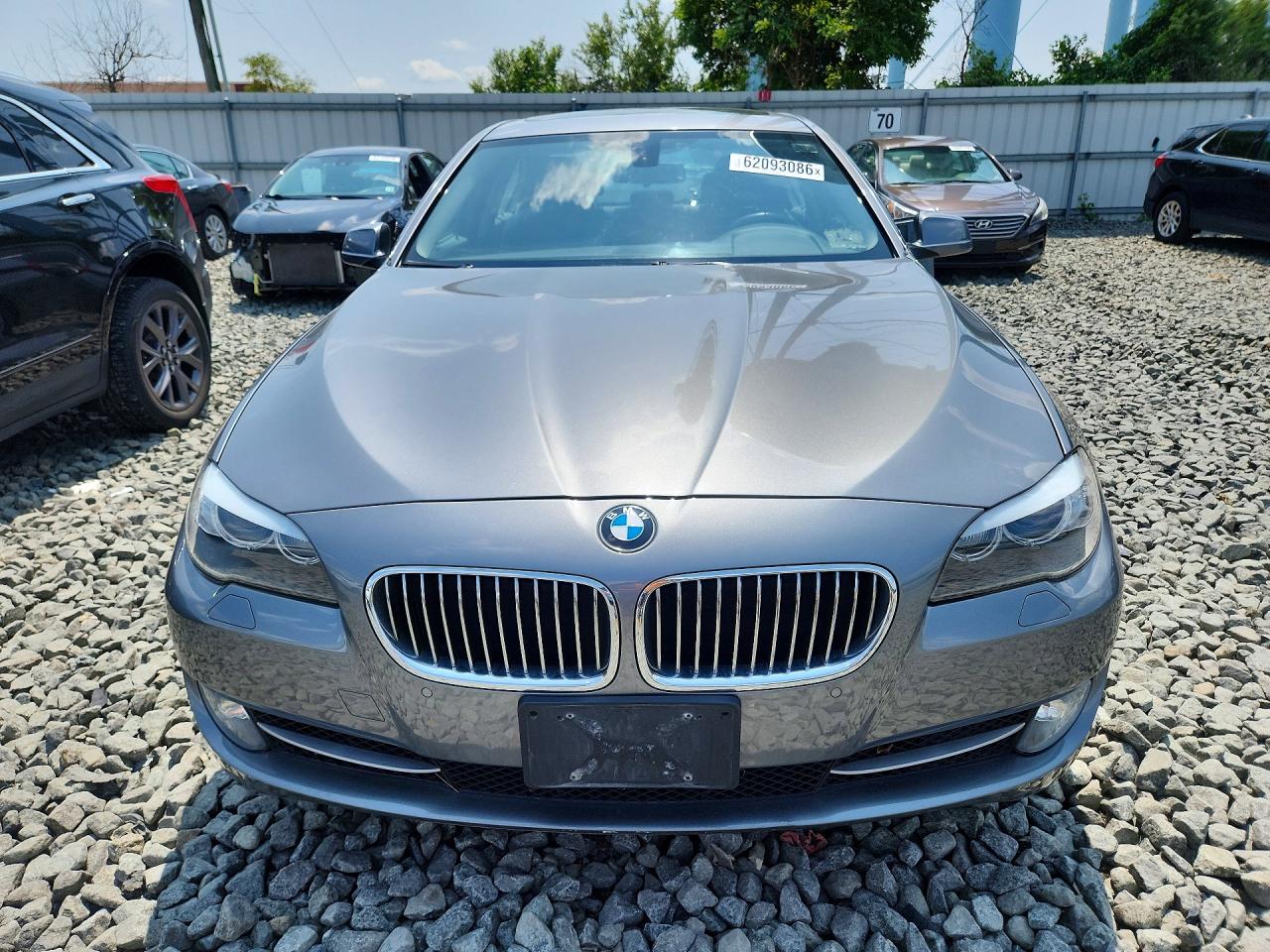 2013 Bmw 528 Xi Gray vin: WBAXH5C58DD108020