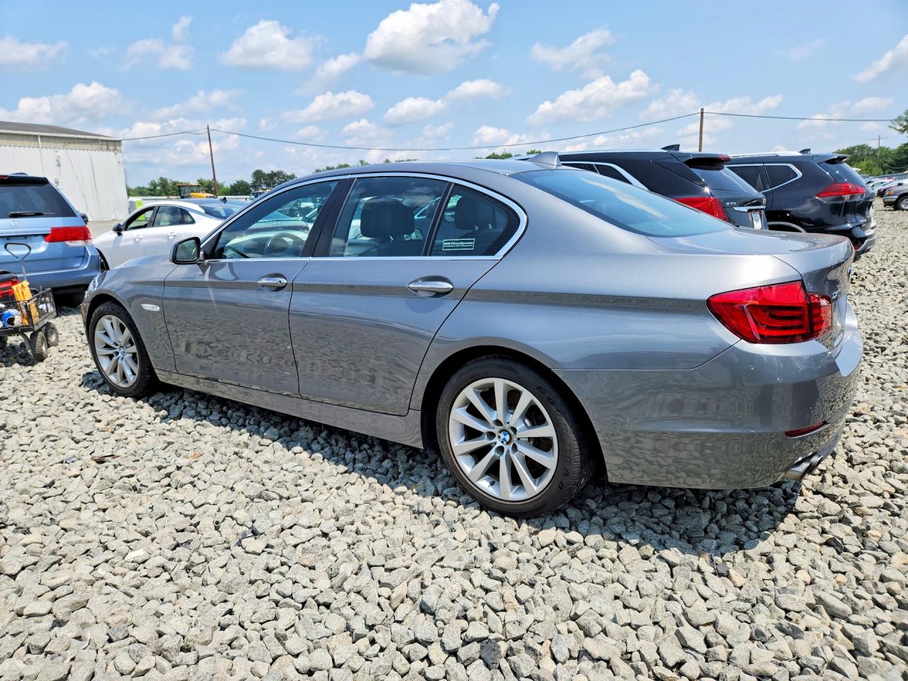 2013 Bmw 528 Xi Gray vin: WBAXH5C58DD108020