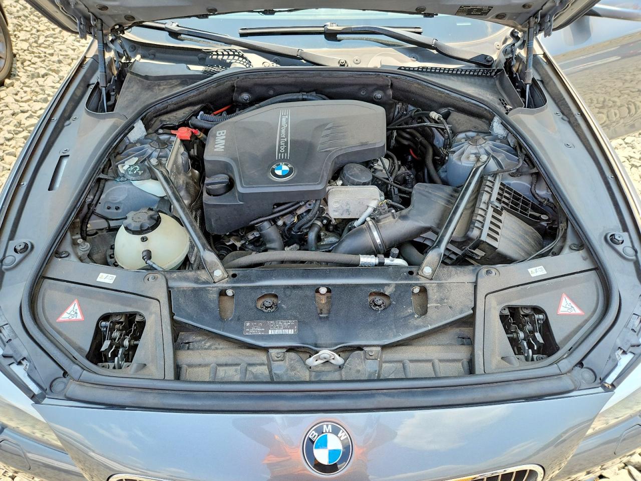 2013 Bmw 528 Xi Gray vin: WBAXH5C58DD108020