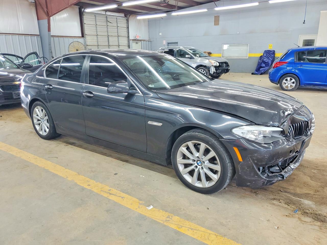 2013 Bmw 528 Xi Charcoal vin: WBAXH5C58DD108163