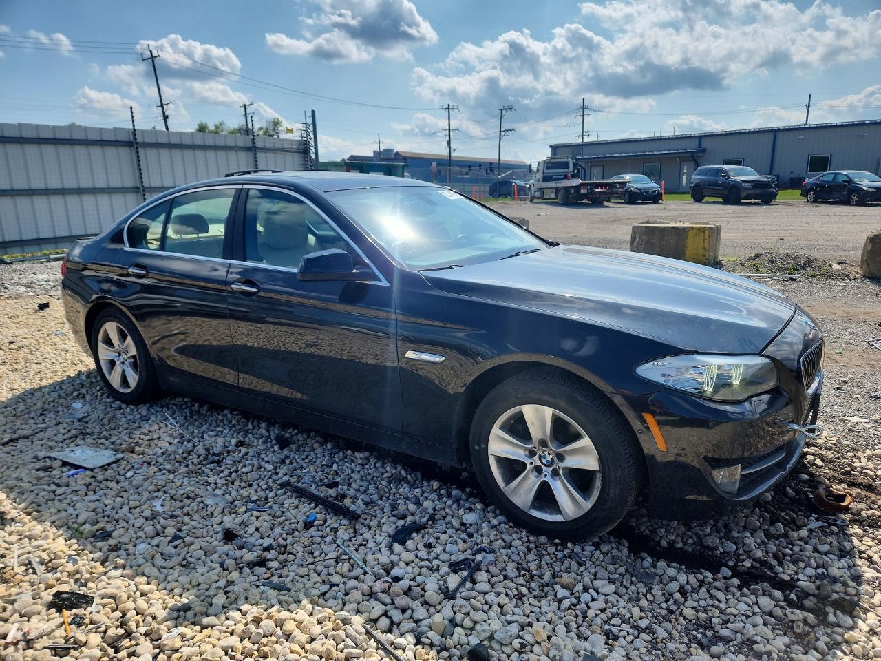 2013 Bmw 528 Xi Black vin: WBAXH5C58DD110060