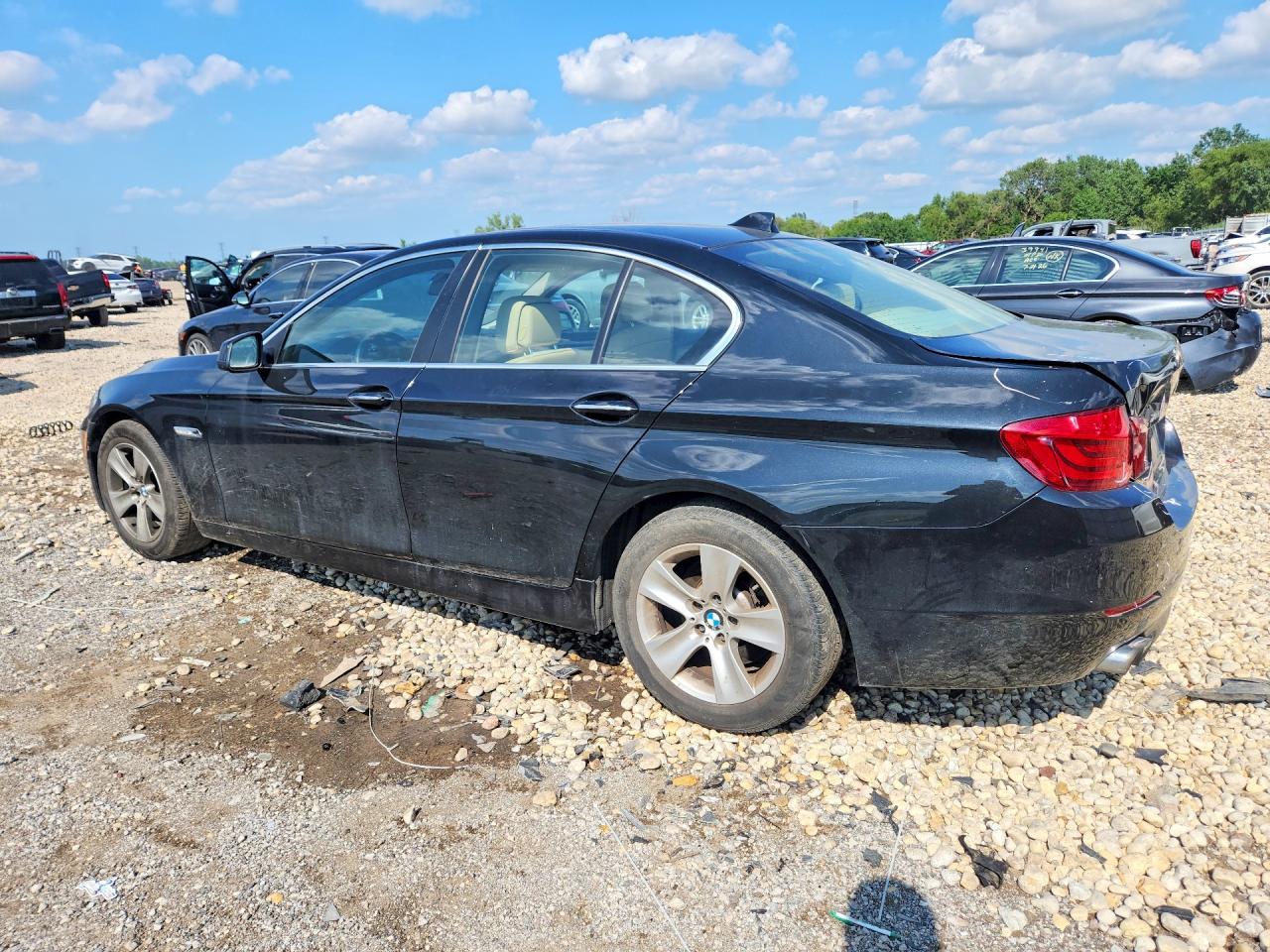 2013 Bmw 528 Xi Black vin: WBAXH5C58DD110060