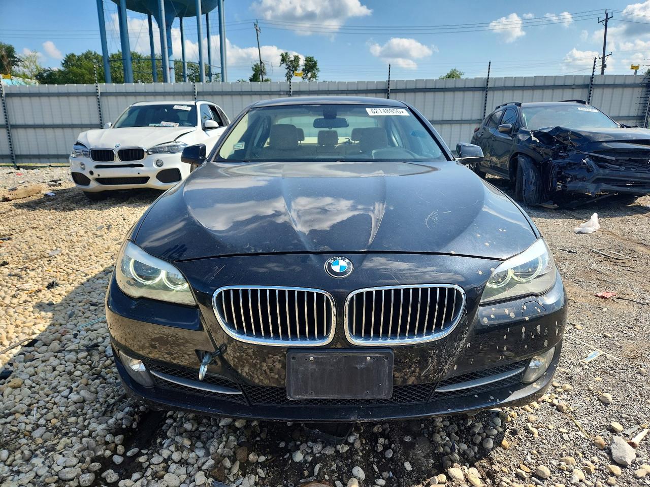 2013 Bmw 528 Xi Black vin: WBAXH5C58DD110060