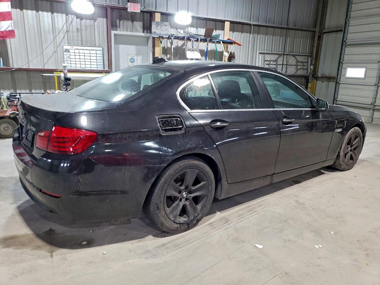 2013 Bmw 528 Xi Black vin: WBAXH5C58DD111595