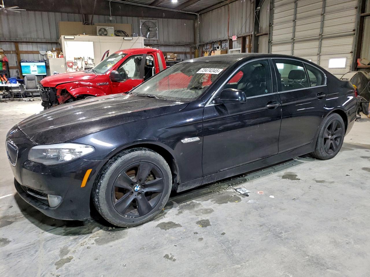 2013 Bmw 528 Xi Black vin: WBAXH5C58DD111595