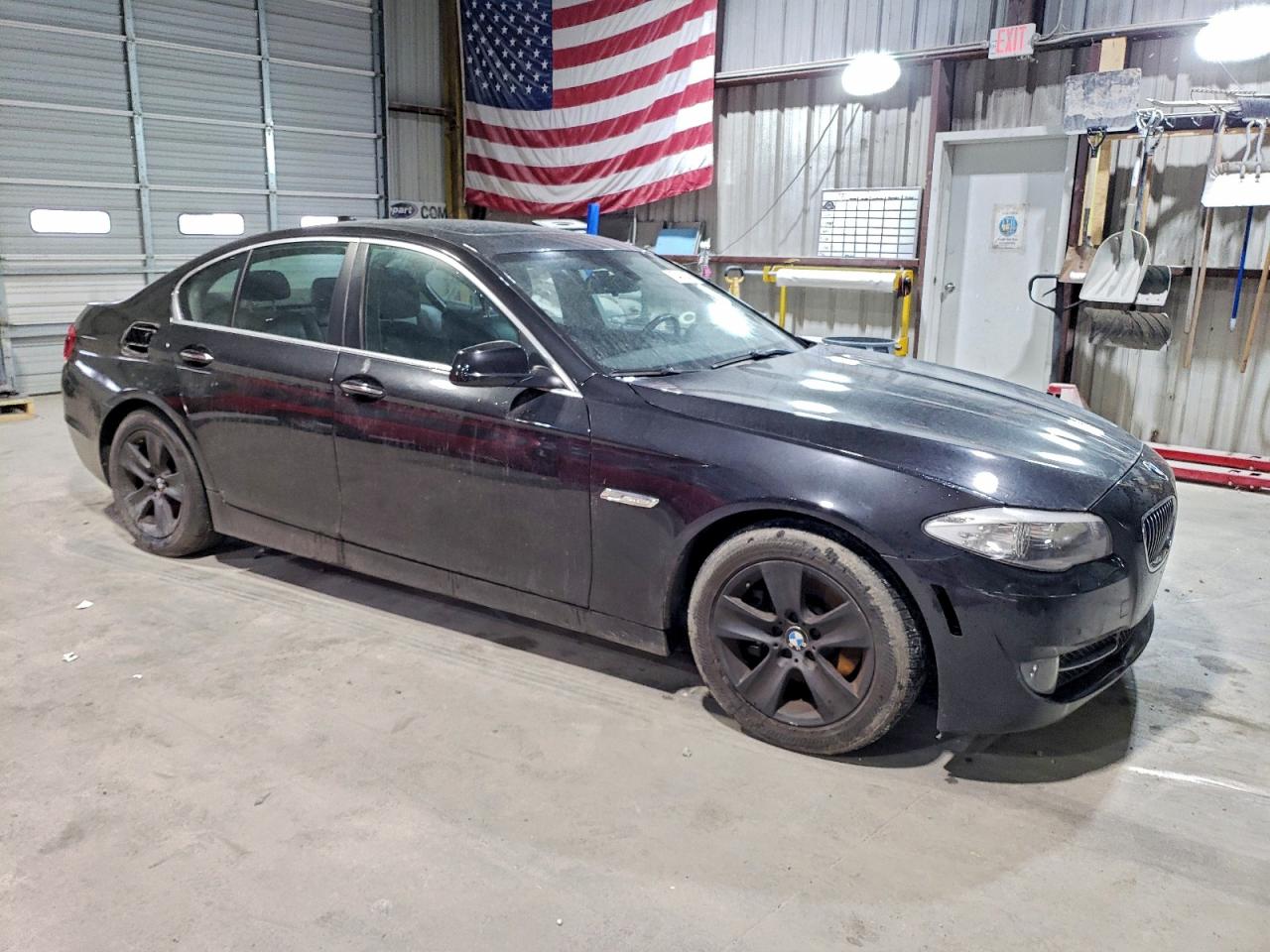 2013 Bmw 528 Xi Black vin: WBAXH5C58DD111595