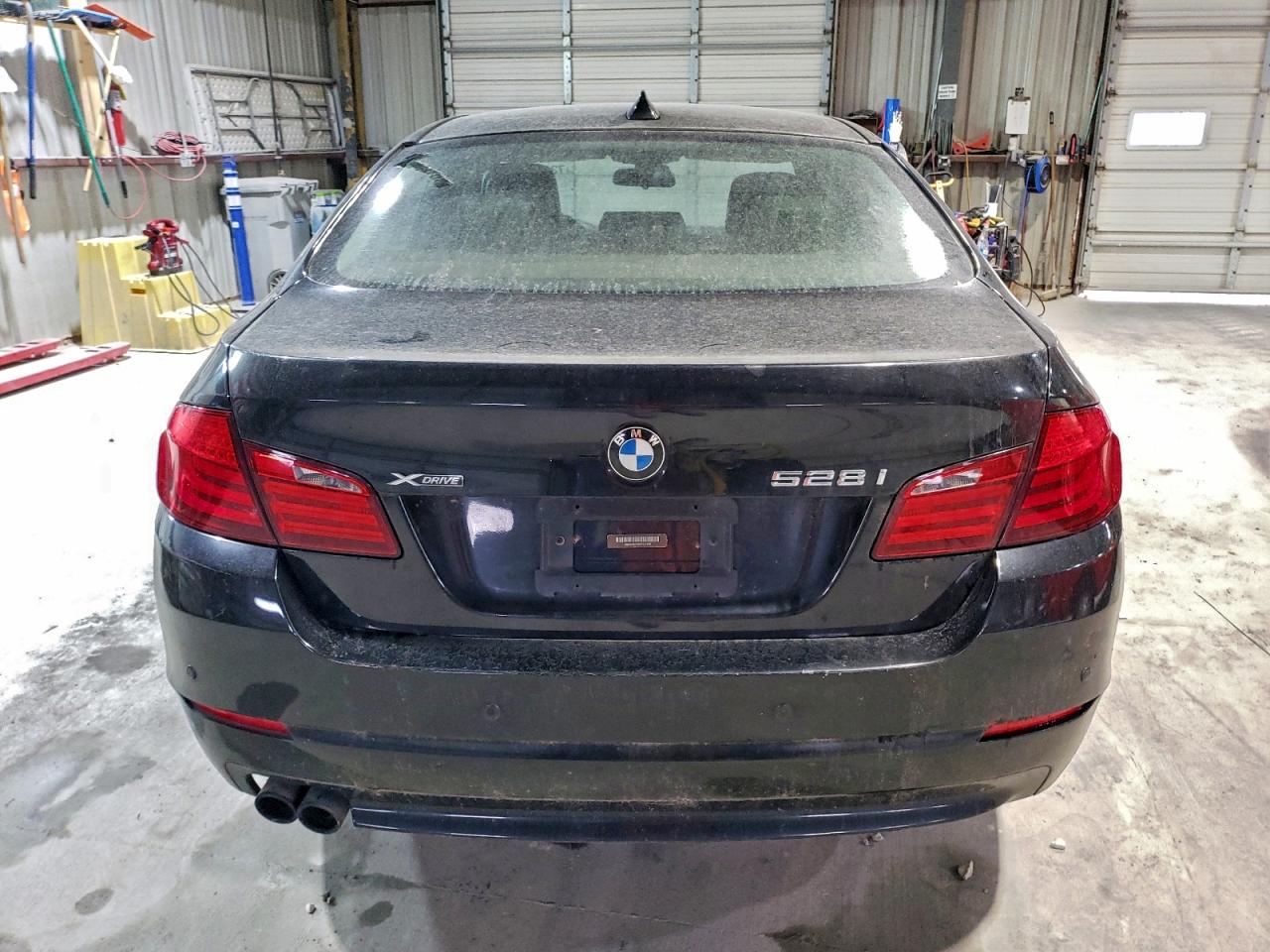 2013 Bmw 528 Xi Black vin: WBAXH5C58DD111595