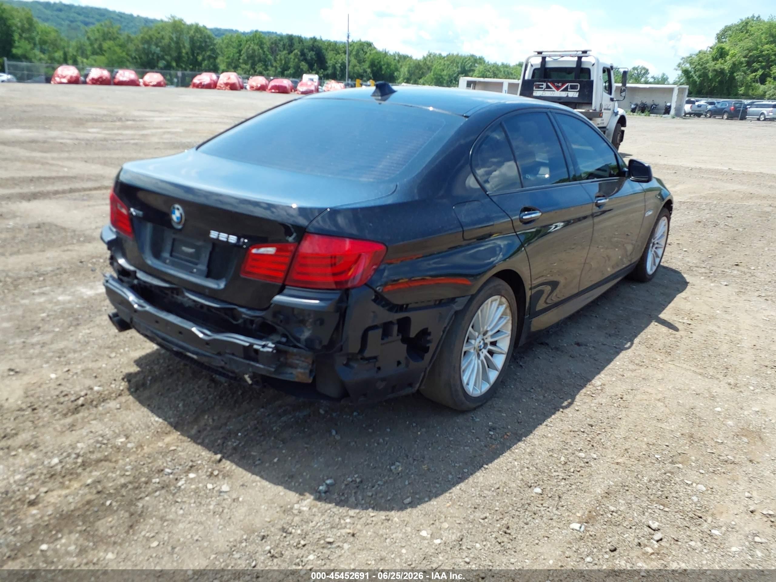 2013 Bmw 528i Xdrive Черный vin: WBAXH5C58DDW15855