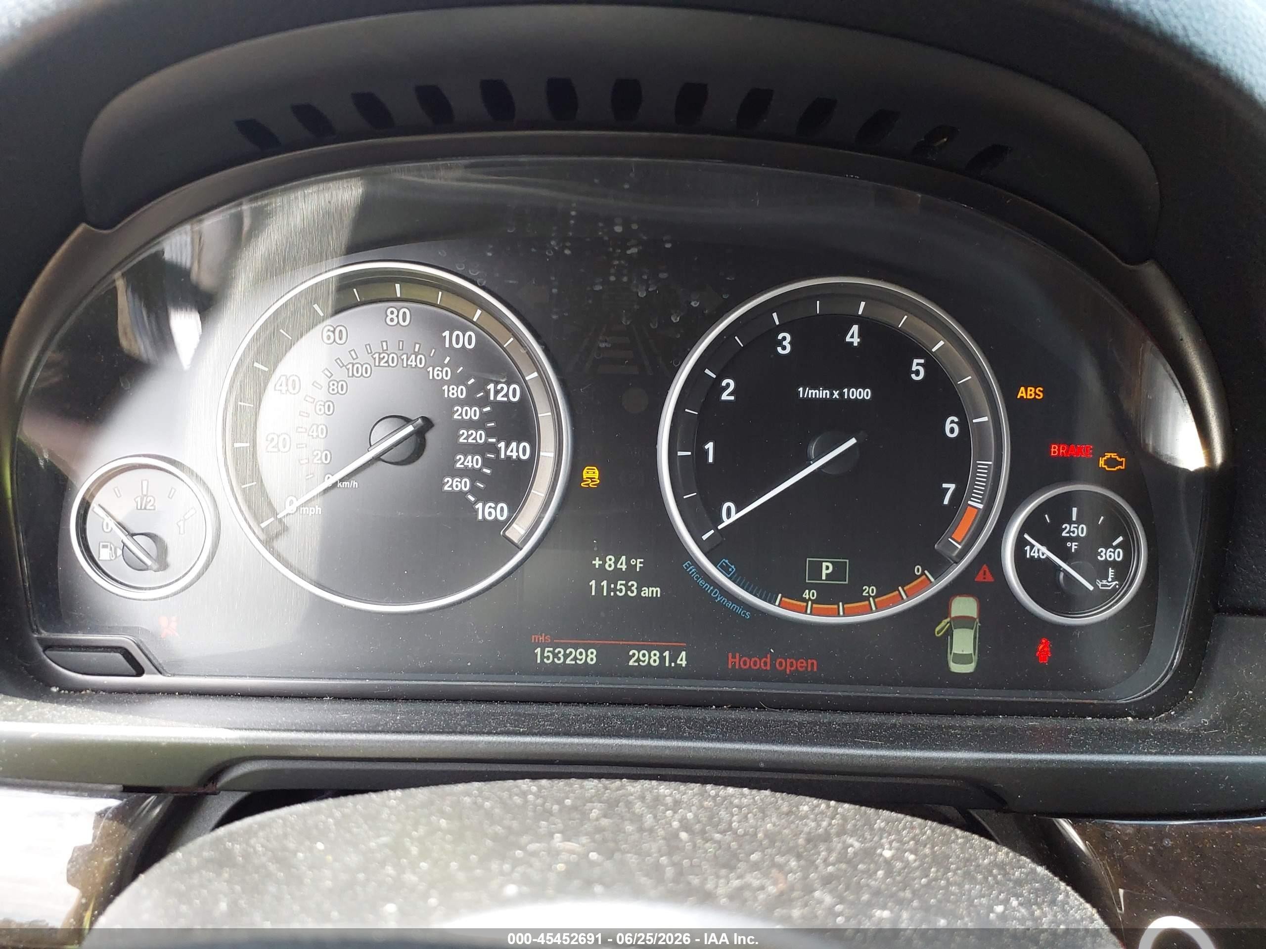 2013 Bmw 528i Xdrive Черный vin: WBAXH5C58DDW15855