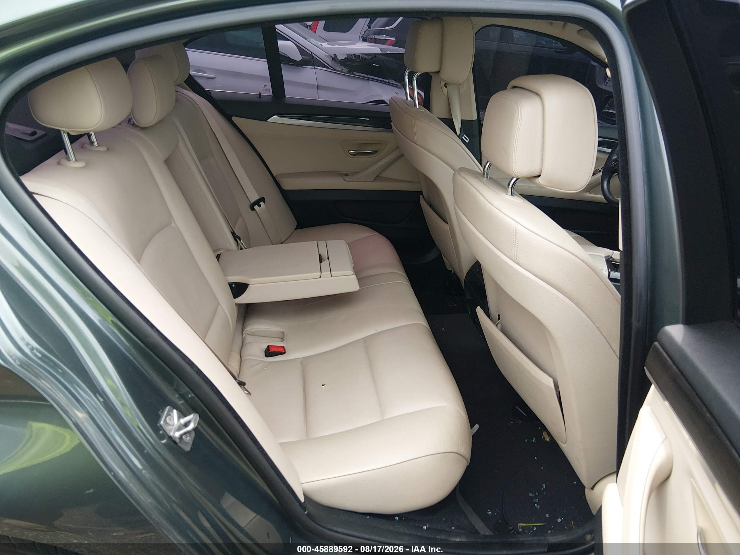 2012 Bmw 528i Xdrive Gray vin: WBAXH5C59CDW03857
