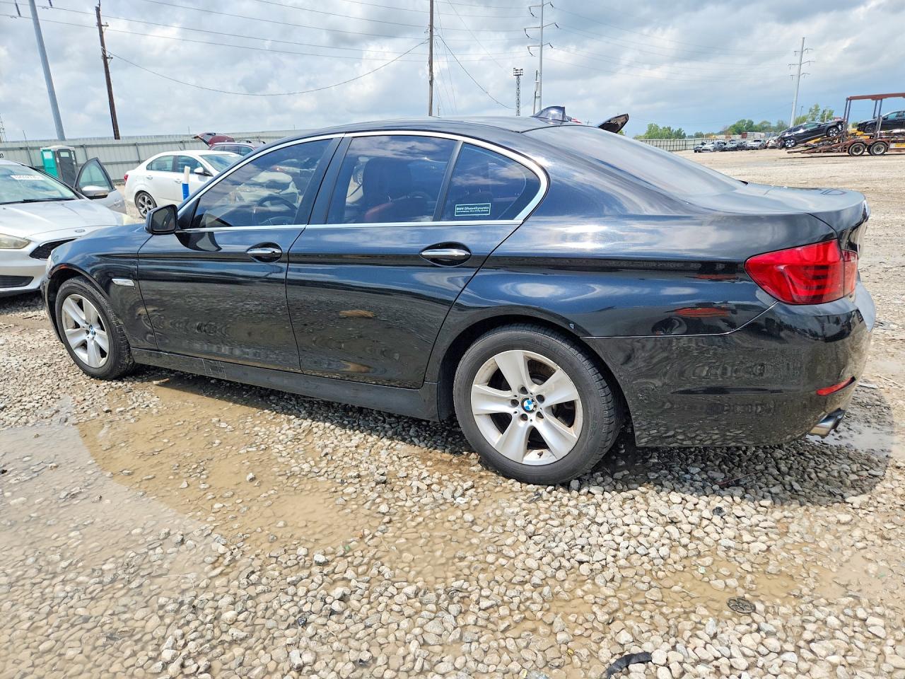 2012 Bmw 528 Xi Black vin: WBAXH5C59CDW06998