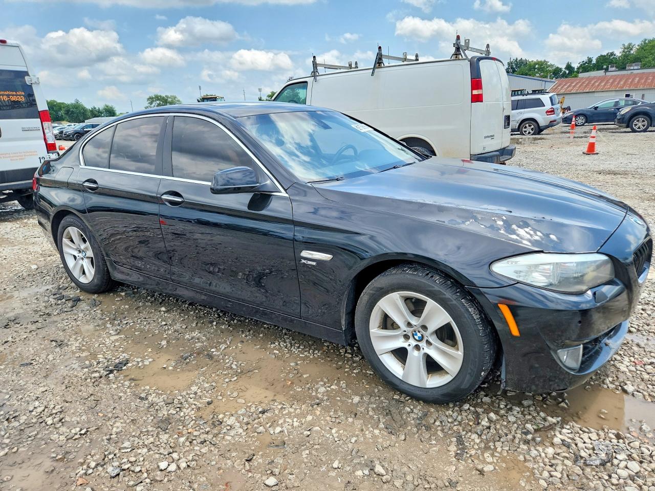 2012 Bmw 528 Xi Black vin: WBAXH5C59CDW06998